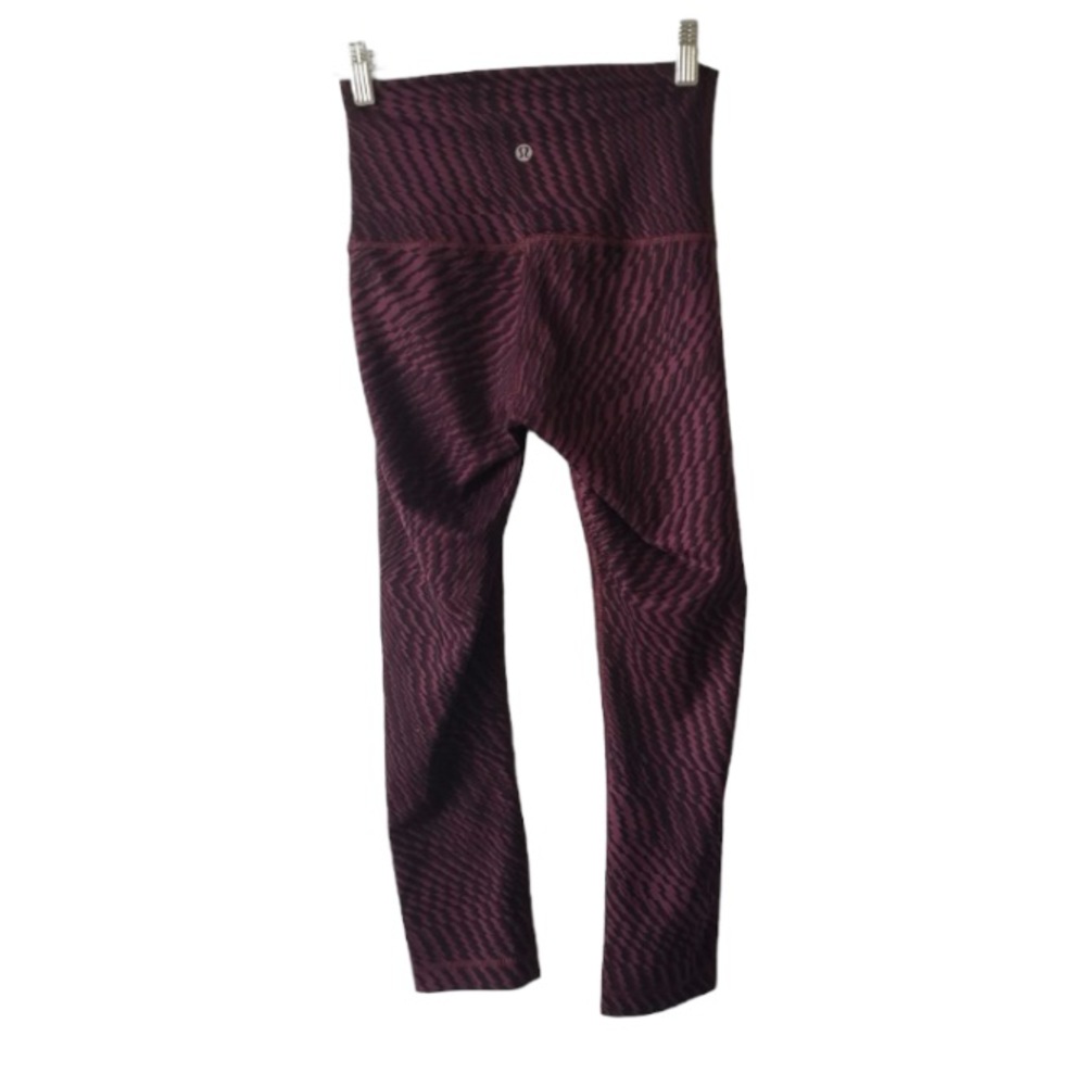 Lululemon Wunder Under Crop (Hi-Rise) *Full-On Luon 6 - Picture 5 of 5